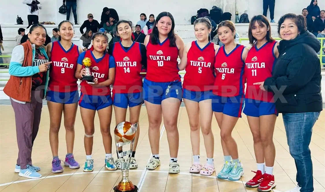 Tuxtla Gutiérrez levantó el trofeo de campeón con una actuación sólida y dominante a lo largo del certamen. Cortesía