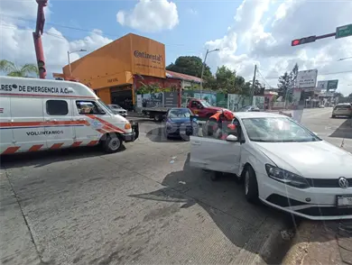 Semaforazo: tres lesionados, el saldo