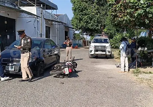 Resulta con golpes al ser atropellado Resulta con golpes al ser atropellado