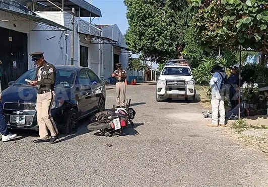 Resulta con golpes al ser atropellado Resulta con golpes al ser atropellado