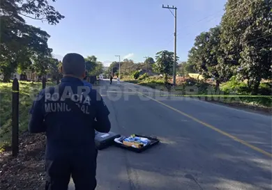 Muere en percance en tramo carretero