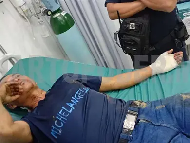 Emboscada en zona rural deja a padre e hijo heridos