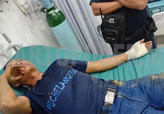 Emboscada en zona rural deja a padre e hijo heridos