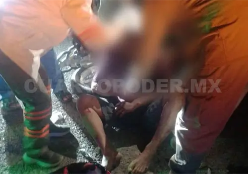 Queda gravemente herido al accidentarse