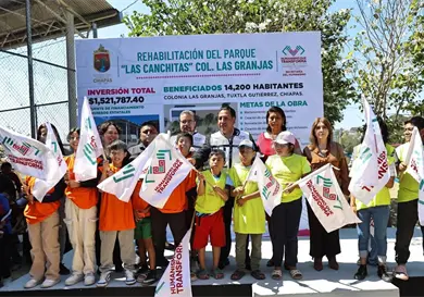 Impulsan mejoramiento de espacios p&uacute;blicos