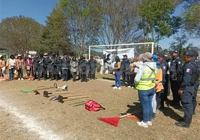Realizan Jornadas de la Paz "Juntos al Tequio"