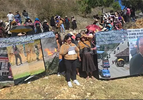 Agradecen a fiscal por restablecer orden