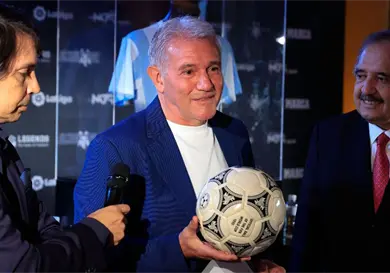 Burruchaga recuerda su gol de campeonato