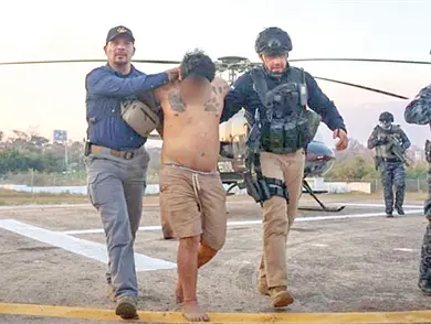 Capturan a peligroso jefe de grupo criminal