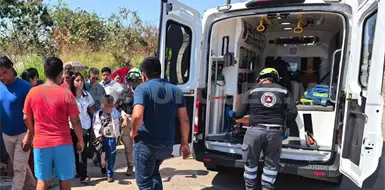 Los chocan y terminan con lesiones en hospital