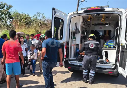 Los chocan y terminan con lesiones en hospital