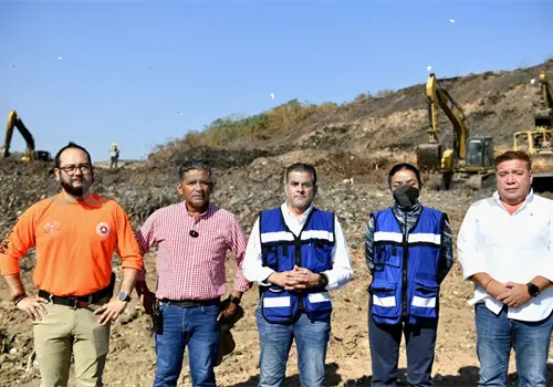 Avanzan labores de control en incendio de Tapachula