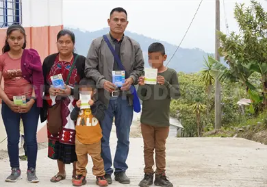 Familias responden al llamado de vacunarse