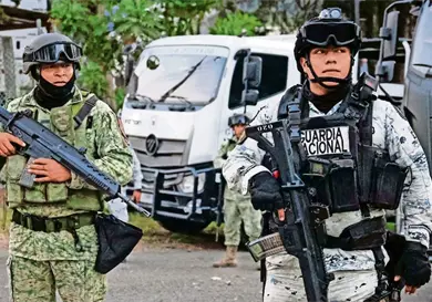 Fuerzas federales catean finca en Tequila, Jalisco