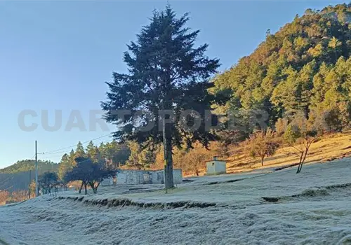 Reportan que siguen present&aacute;ndose fr&iacute;os congelantes en San Crist&oacute;bal