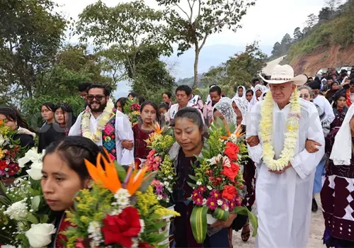 Consagran altar en comunidad de Chalchihuit&aacute;n