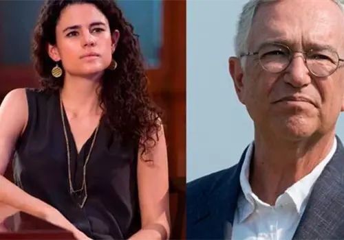 Chocan en redes Luisa Alcalde y Salinas Pliego