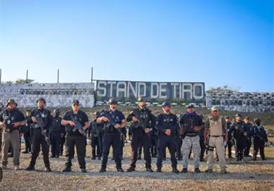 Respaldan mejor armamento para polic&iacute;as estatales