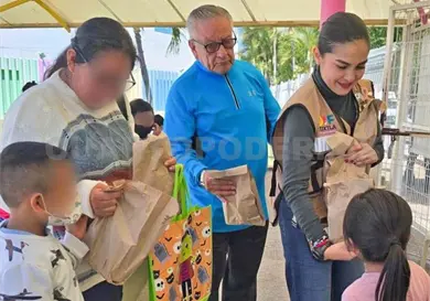 Mantiene DIF apoyo alimentario en la ciudad