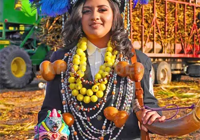 Leticia Molina, reina del Carnaval Tancoy 2026