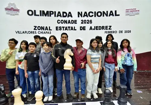 Villaflores, sede de Selectivo Estatal de Ajedrez