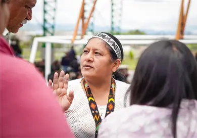 En libertad senadora ind&iacute;gena retenida