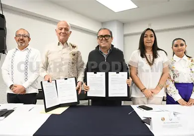 Firman Unach y Cieps convenio de colaboraci&oacute;n
