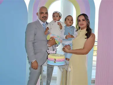 Bautizo y cumplea&ntilde;os de Vered y El&iacute;as