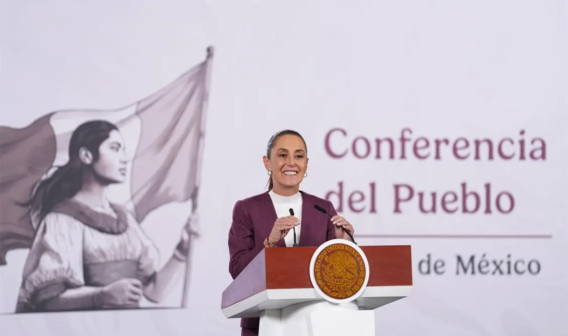 Sheinbaum Pardo defendió que ella puede hablar de los recursos que se derrochaban en la anterior SCJN porque “es un asunto de interés público”. Cortesía