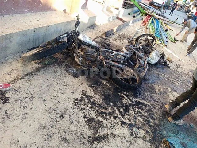 Conflicto por tierras deja lesionados y da&ntilde;os materiales