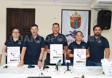 Presentan calendario de actividades