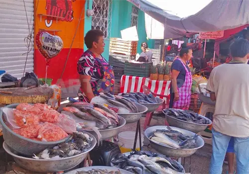 No pinta venta de mariscos en San Valent&iacute;n