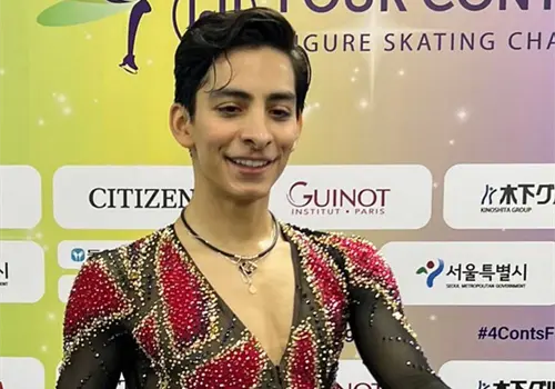 Donovan Carrillo se va contento