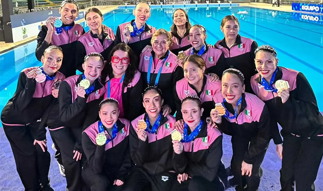 Este fue el primer día de actividades en la primera parada de la Copa del Mundo de Natación Artística, misma que termina este 15 de febrero. Agencias