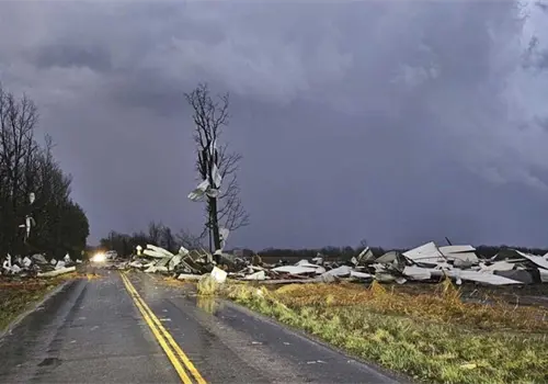 Sistema de tormentas azota sureste de Estados Unidos Sistema de tormentas azota sureste de Estados Unidos