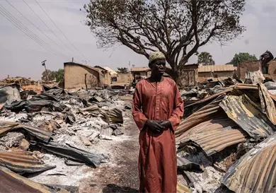 Hombres matan al menos a 32 personas en Nigeria Hombres matan al menos a 32 personas en Nigeria