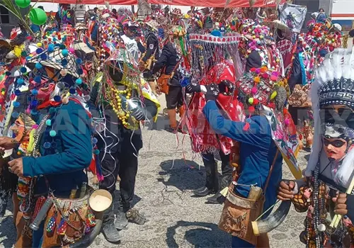 Inici&oacute; el carnaval Tancoy en Las Rosas