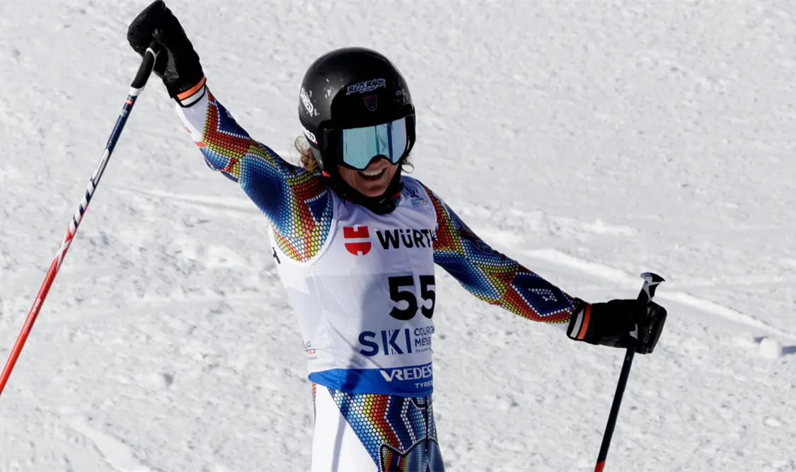 Schleper completó su primer descenso con un tiempo de 1:08.95 que la colocaba en la posición 44. Agencias