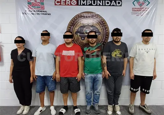 Desarticulan a banda de colombianos y mexicanos