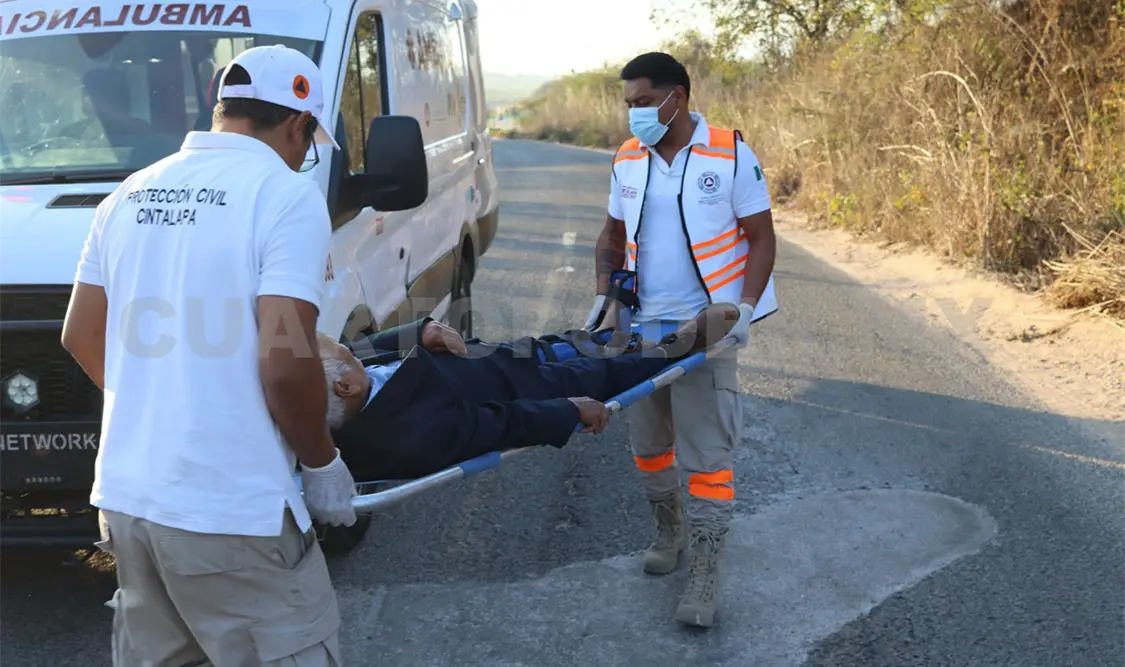 Una mujer y un adulto mayor fueron hospitalizados por diversos golpes en el cuerpo. Osman Toledo / CP