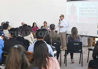 Realizan el "Encuentro de Historias y Memorias" Realizan el "Encuentro de Historias y Memorias"