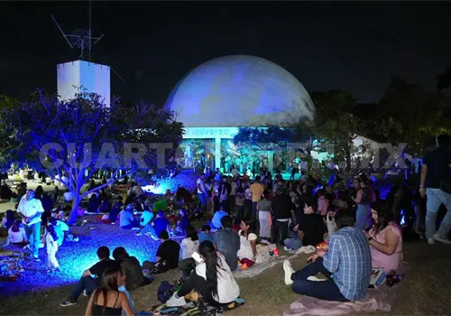 Planetario registra alta afluencia de visitantes Planetario registra alta afluencia de visitantes