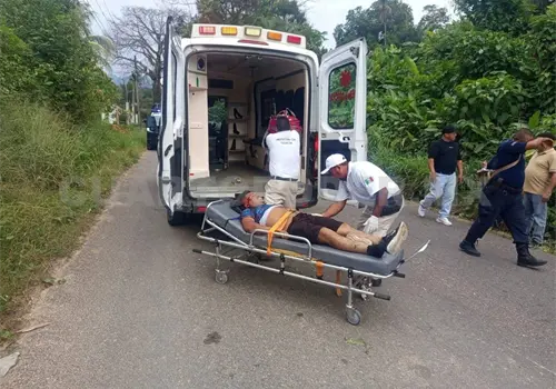 Impactan a hombre y responsable se fuga Impactan a hombre y responsable se fuga