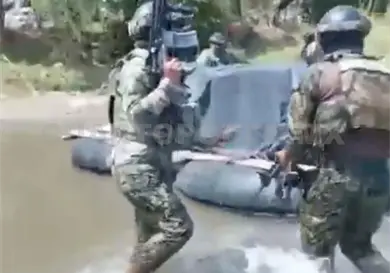 Marinos impiden ingreso de contrabando de diésel Marinos impiden ingreso de contrabando de diésel