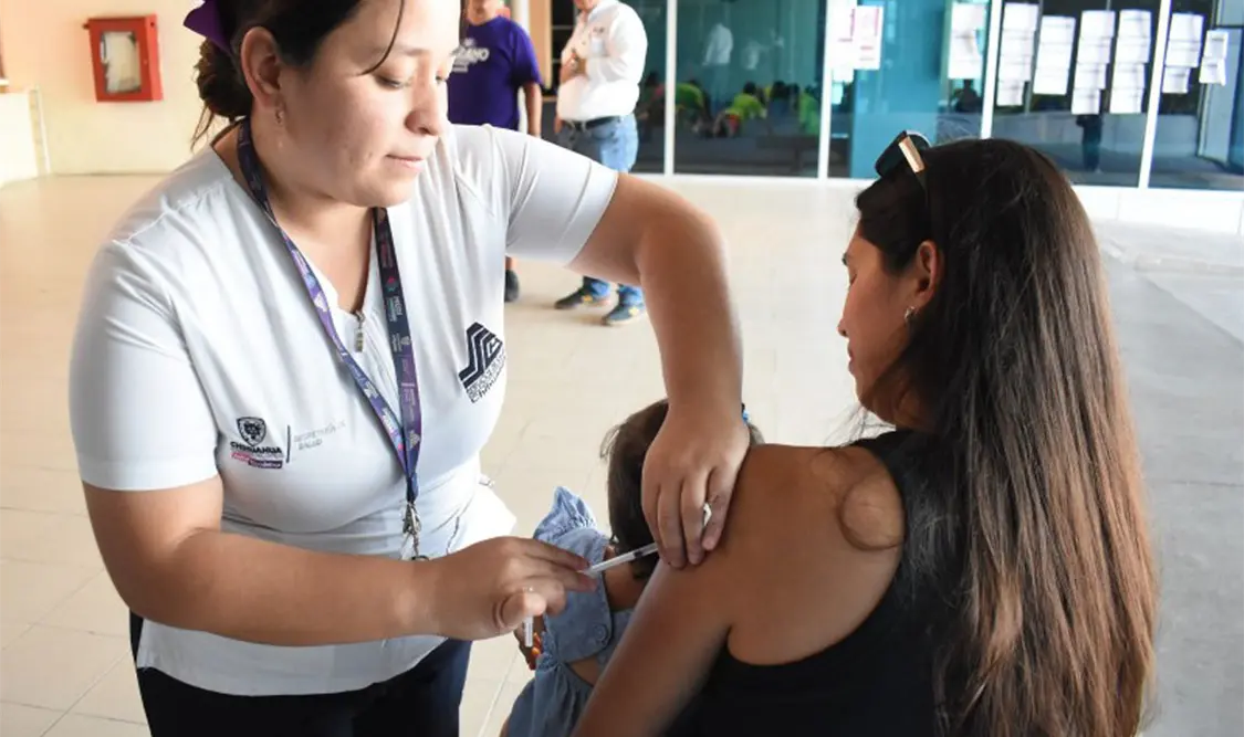Se intensificará la aplicación de vacunas para personas de 13 a 49 años que no cuenten con esquema completo en las 11 entidades. Cortesía