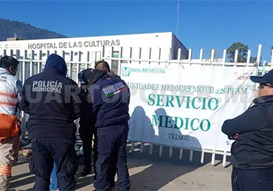 Lo hallan muerto frente a hospital de Las Culturas Lo hallan muerto frente a hospital de Las Culturas