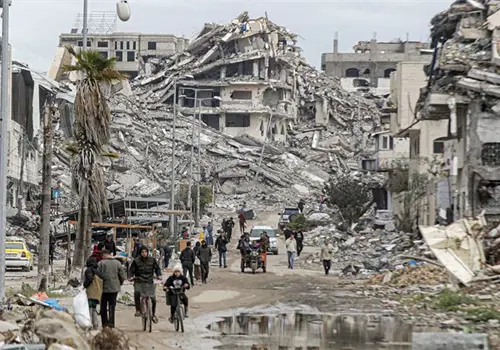 Comprometen cinco mil mdd para restaurar a Gaza Comprometen cinco mil mdd para restaurar a Gaza