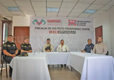 Mesa de Paz combate delito de extorsi&oacute;n en Tapachula