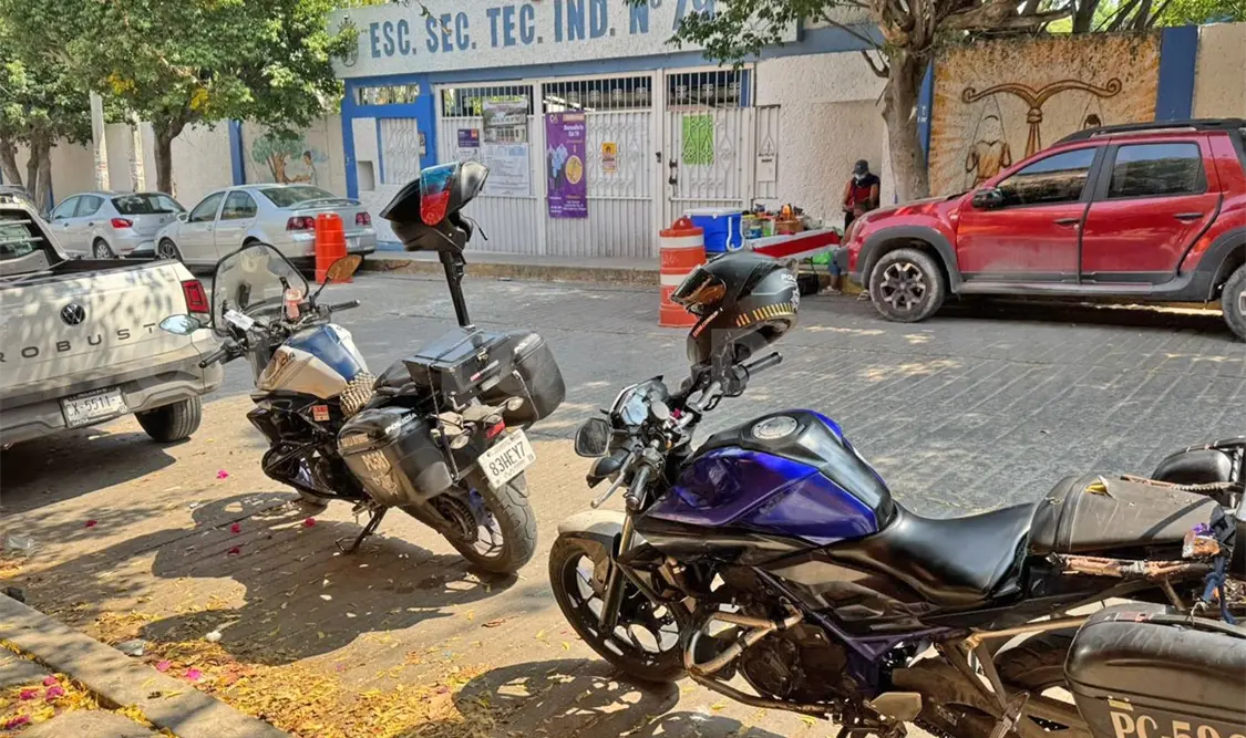 Los hechos ocurrieron en la plancha central de la secundaria Técnica Número 72, en la colonia Maldonado. Ulises Villalobos / CP