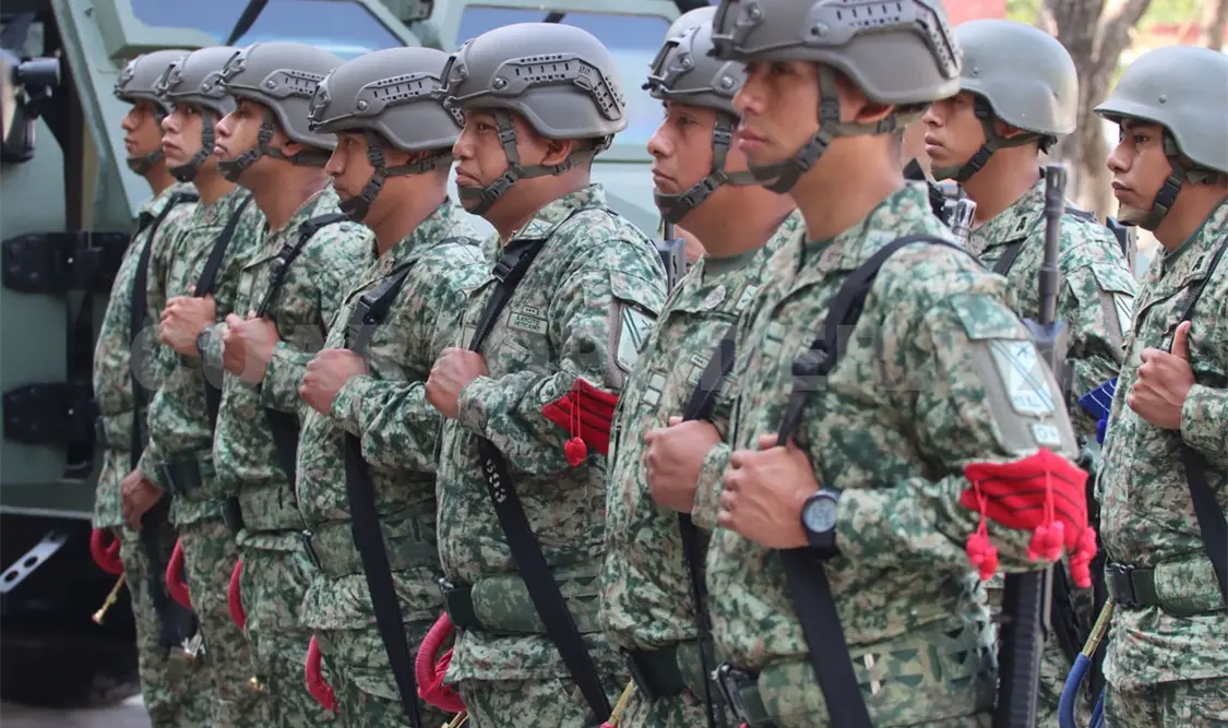 El Ejército Mexicano, una histórica institución. Diego Pérez / CP